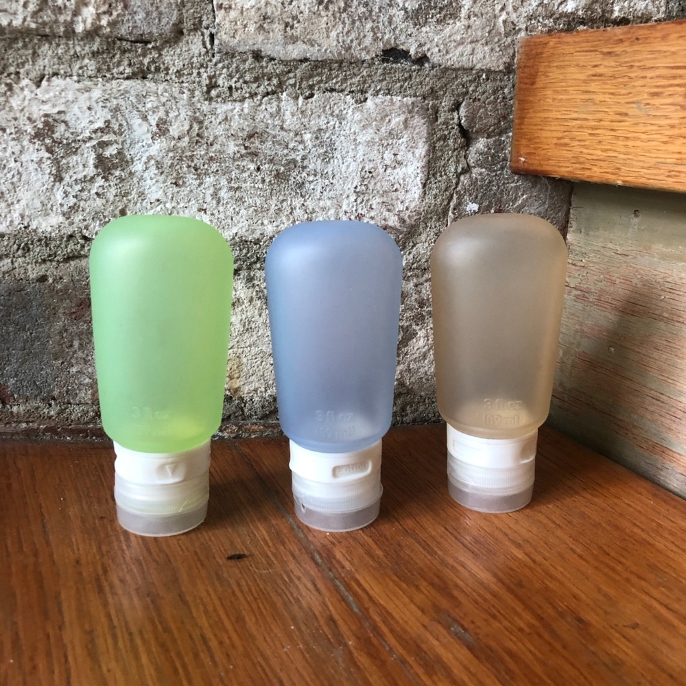humangear travel toiletry bottles